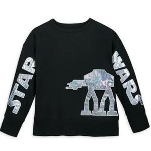 DISNEY PARKS Exclusive Women’s Star Wars Imperial Walker Black Sweater Sz XL